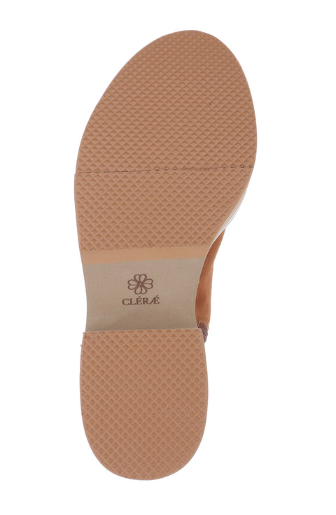 Clerae Allis women's shoe in brown suede, product view 6