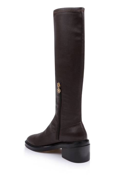 Clerae Flavy women's shoe in chocolate brown, product view 2